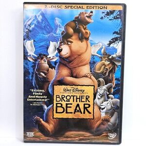 Disney Brother Bear DVD 2-Disc Special Edition Animated Movie Joaquin Phoenix G
